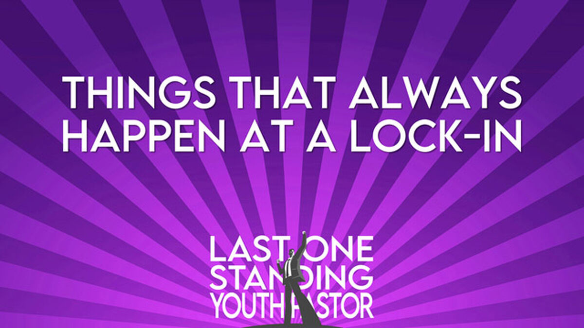 Last One Standing Youth Pastor image number null